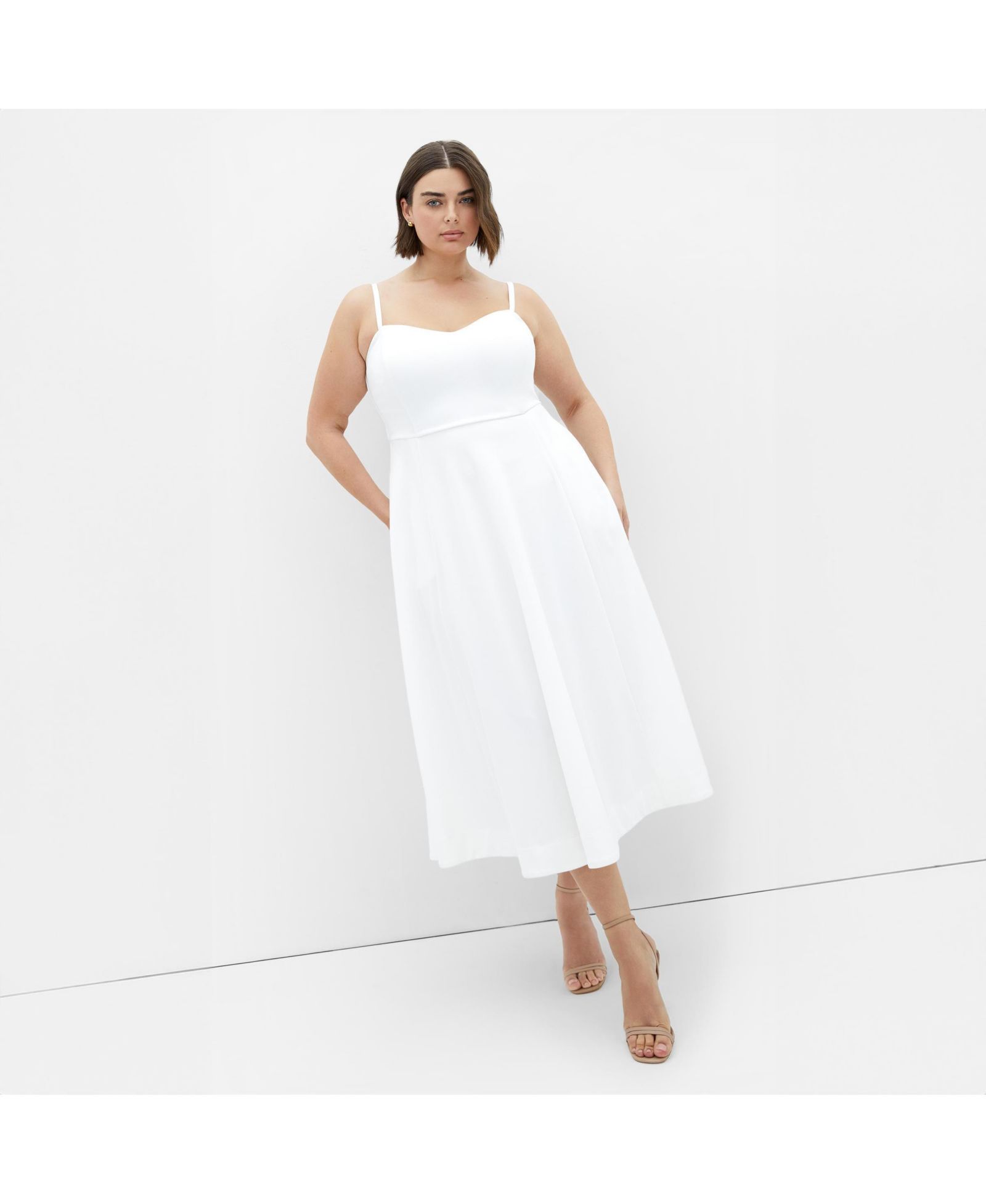 Женское платье CITY CHIC Plus Size Sweet Flare