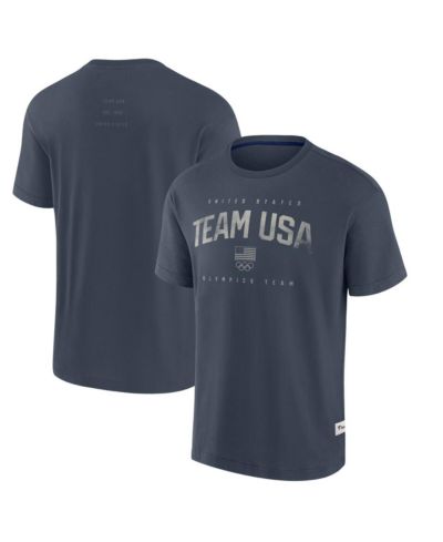 Мужская футболка Fanatics Navy Team USA Elements Weathered Tonal Future Ground