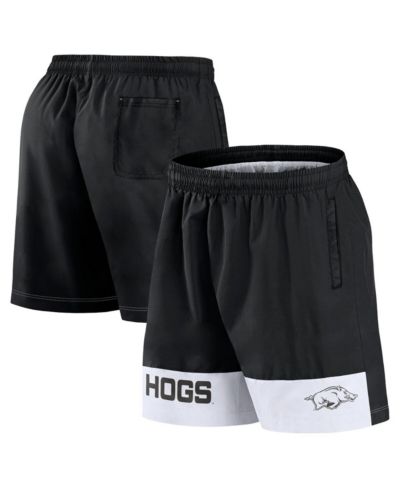 Мужские тканые шорты Fanatics Black Arkansas Razorbacks Elements Intensity