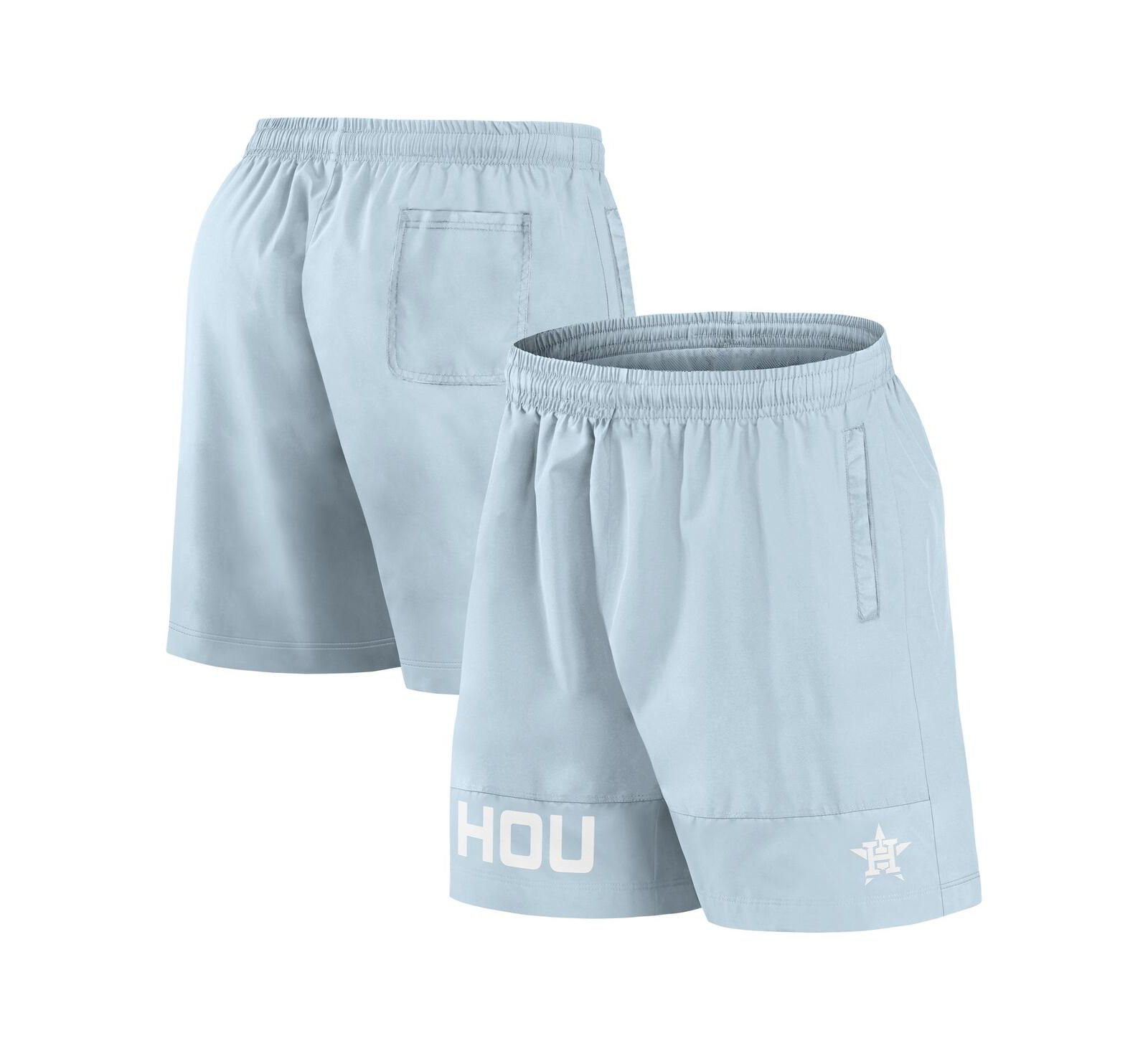Fanatics мужские плавательные шорты Fanatics Men's Light Blue Houston Astros Elements