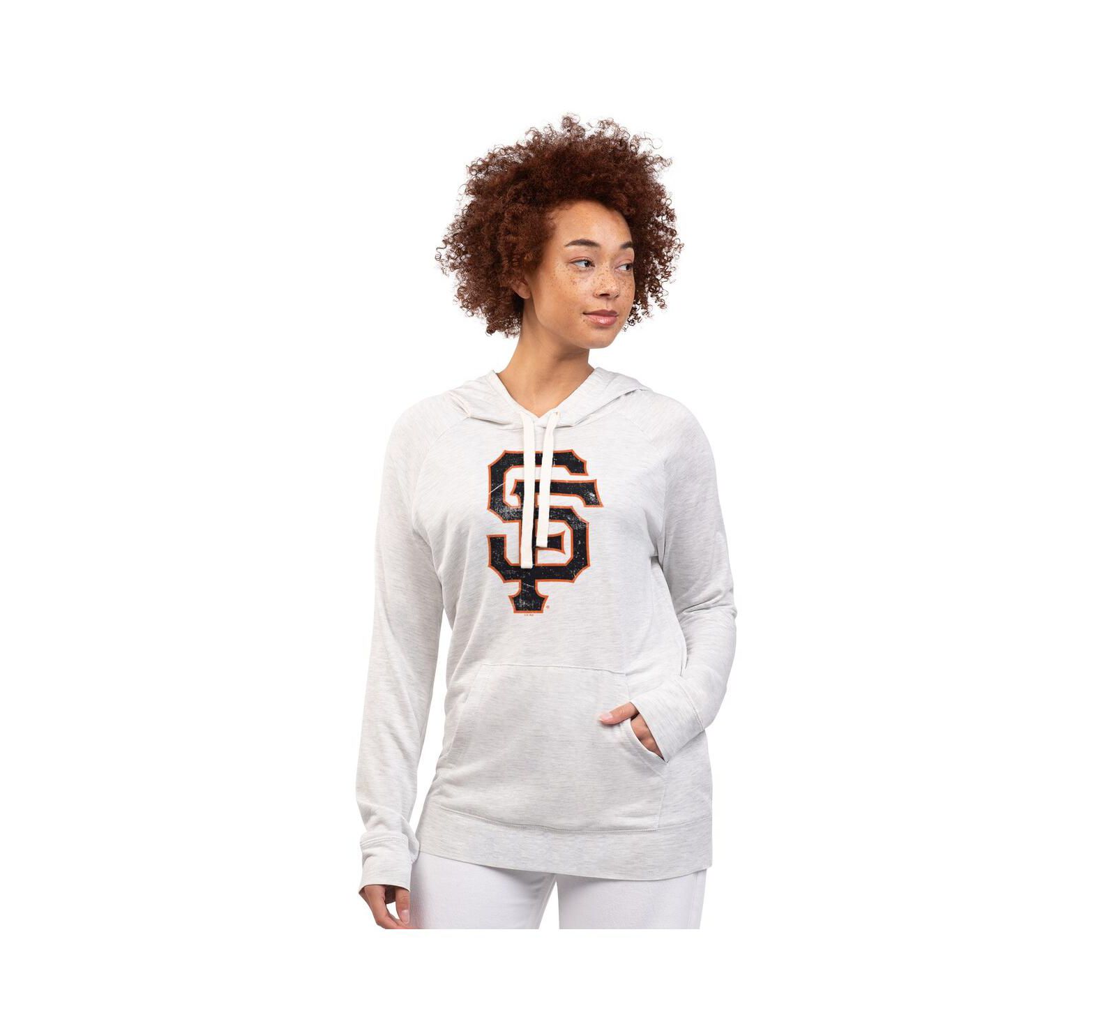 Женское худи G-III 4Her by Carl Banks San Francisco Giants, овсяный цвет