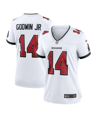 Женская игровая джерси Nike Chris Godwin Jr. White Tampa Bay Buccaneers