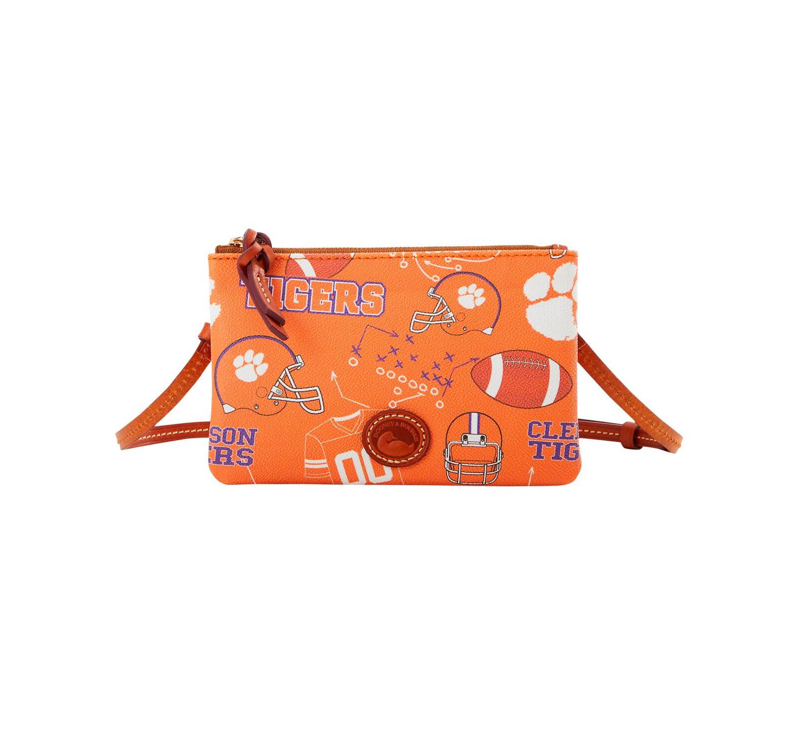 Dooney & Bourke Clemson Tigers кросс-боди сумка с верхней молнией