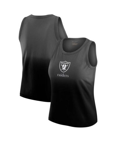 WEAR by Erin Andrews Women's x Gracie Hunt Black Las Vegas Raiders Ombre Tank Top