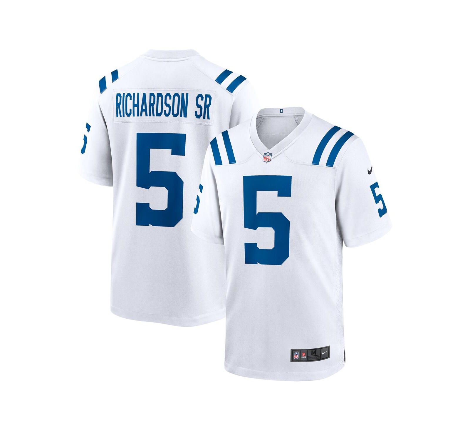 Nike Men's Anthony Richardson Sr. White Indianapolis Colts Game Jersey