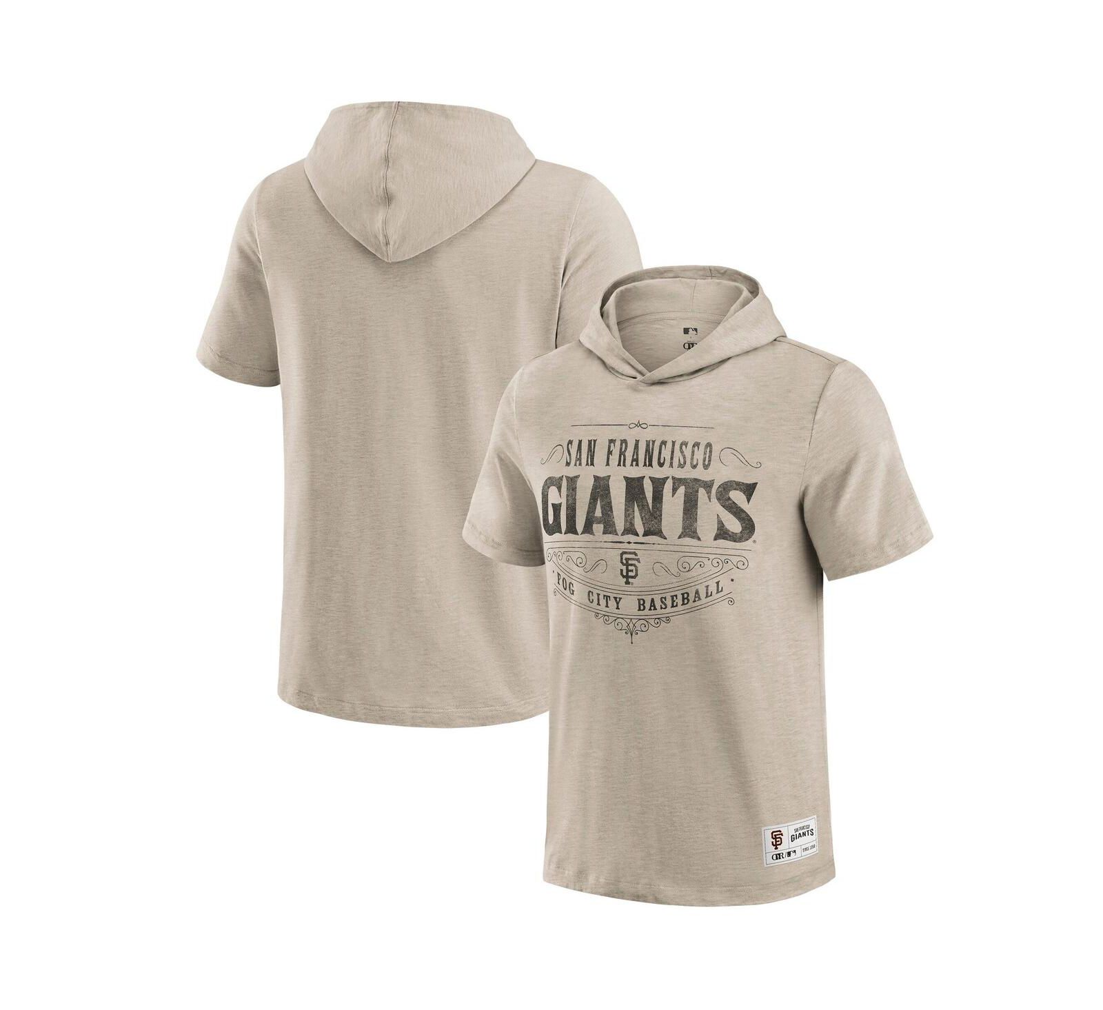 Мужская футболка Darius Rucker Collection by Fanatics Tan San Francisco Giants T-Shirt