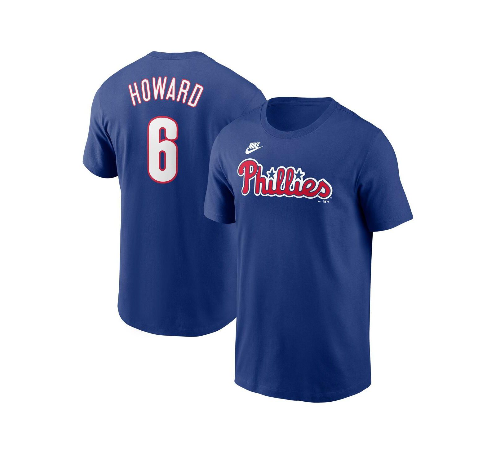 Мужская футболка Nike Ryan Howard Royal Philadelphia Phillies Fuse Name & Number