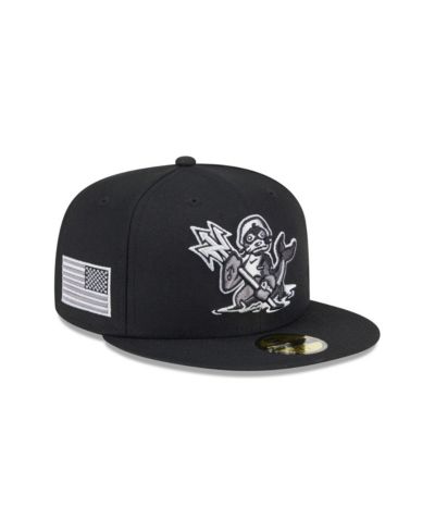 New Era Men's Black Norfolk Tides Theme Nights 59FIFTY Fitted Hat