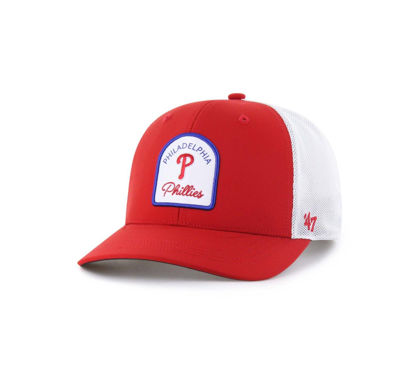 '47 Brand Мужская кепка-траккер Philadelphia Phillies Gimmie Golf, красная, регулируемая