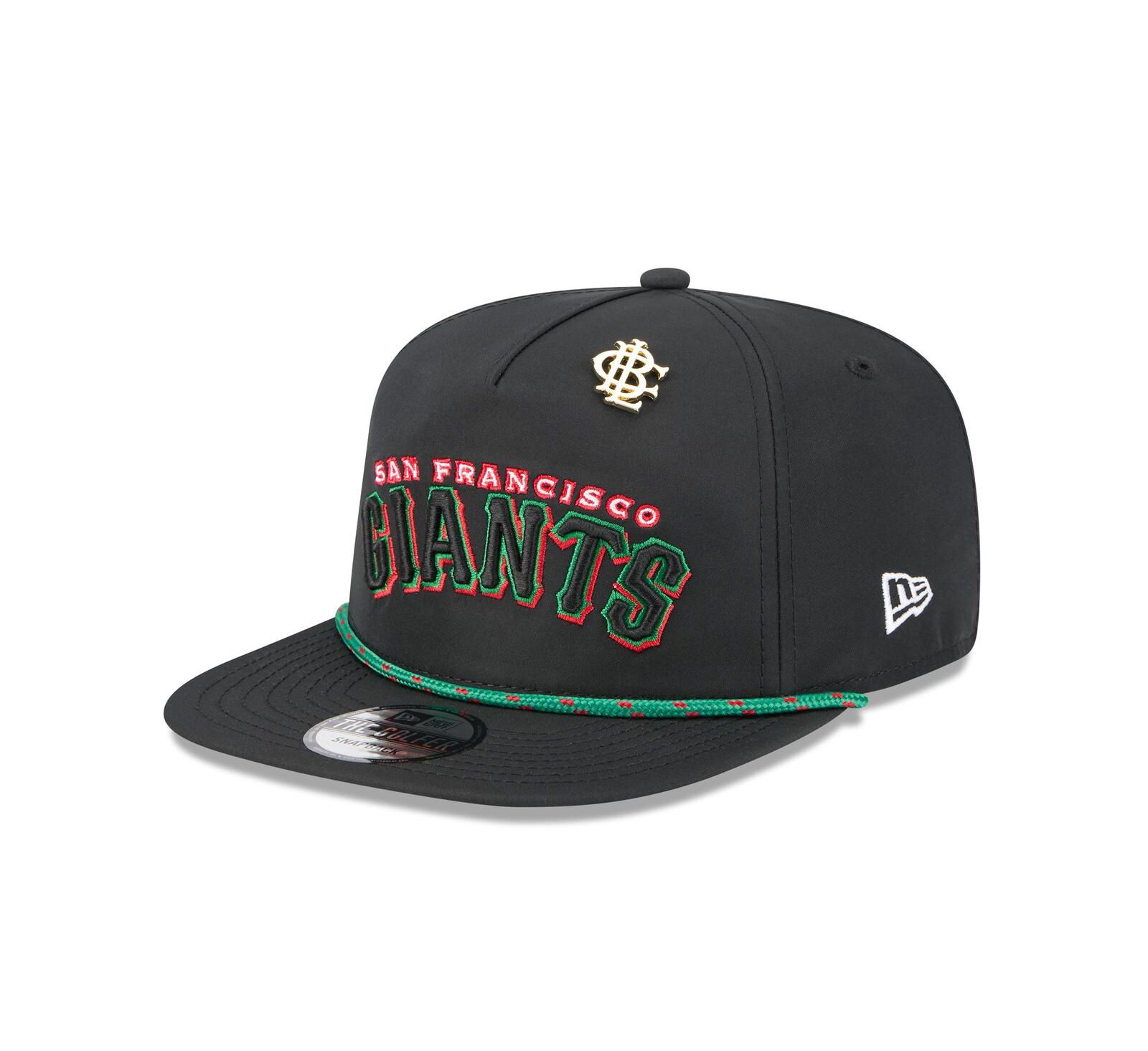New Era Men's Black San Francisco Giants 2025 Big League Chew Golfer Snapback Hat