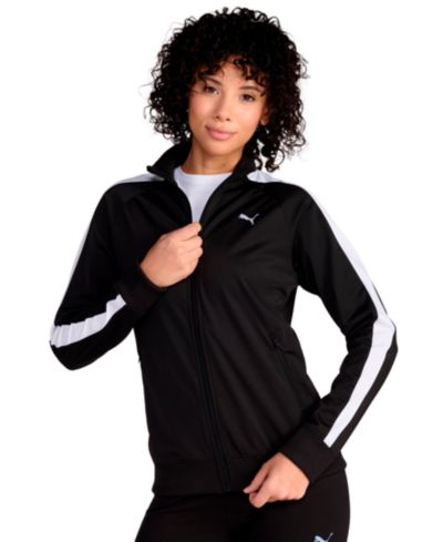 Женский спортивный бомбер Puma Mock Neck Track Jacket