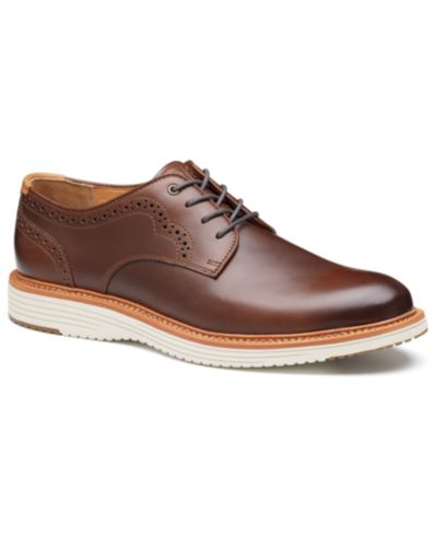 Johnston & Murphy Men's Lace-Up Leather Oxford Shoes