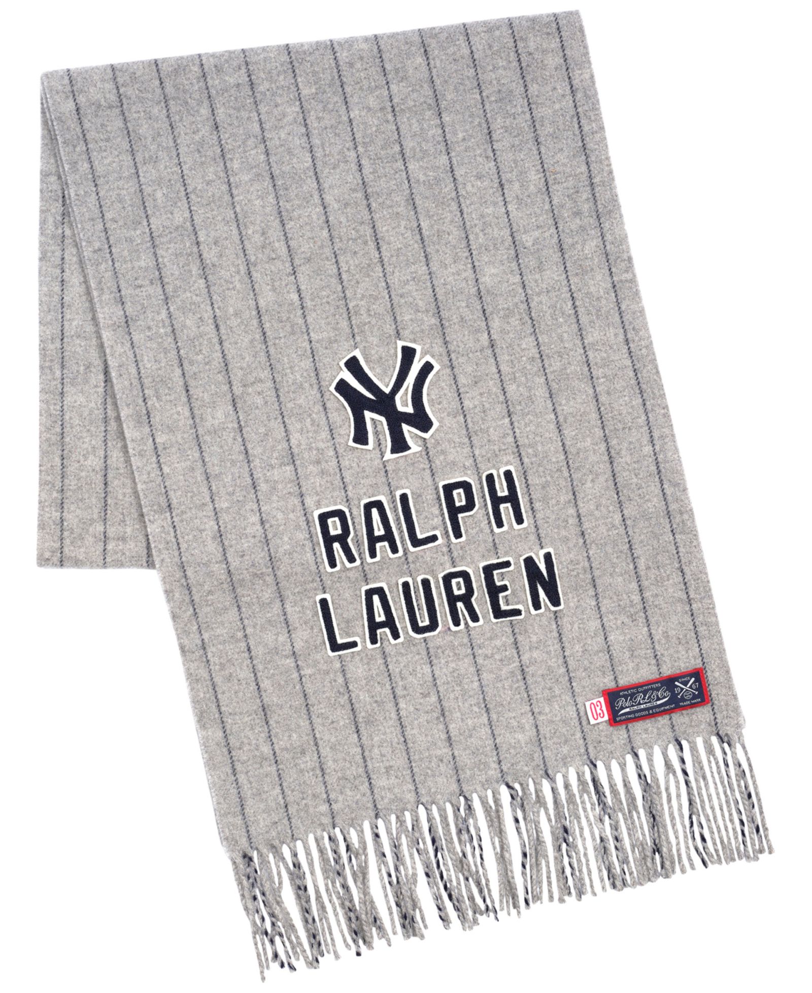 Мужской шарф в полоску Polo Ralph Lauren