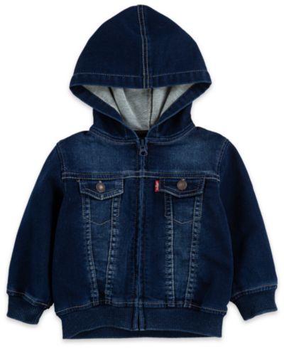 Levi's® Baby Boys or Baby Girls Knit Hooded Jacket