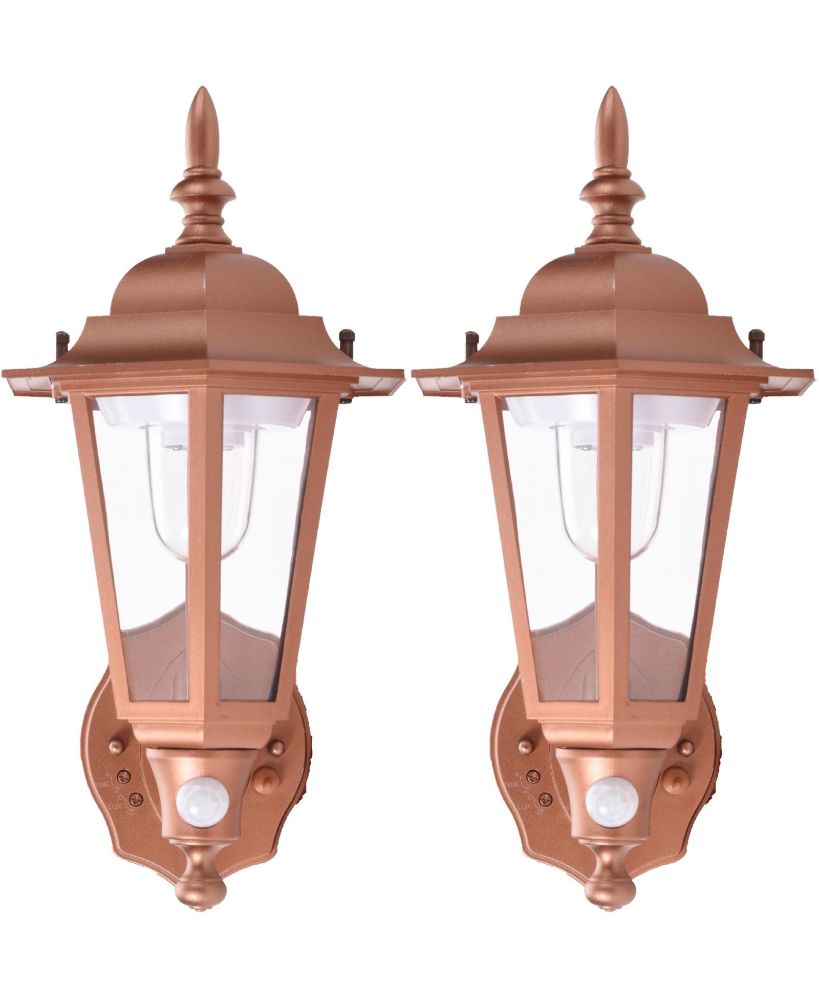 MAXSA Innovations Battery-Powered Motion Activated Wall Sconce 2-Pack