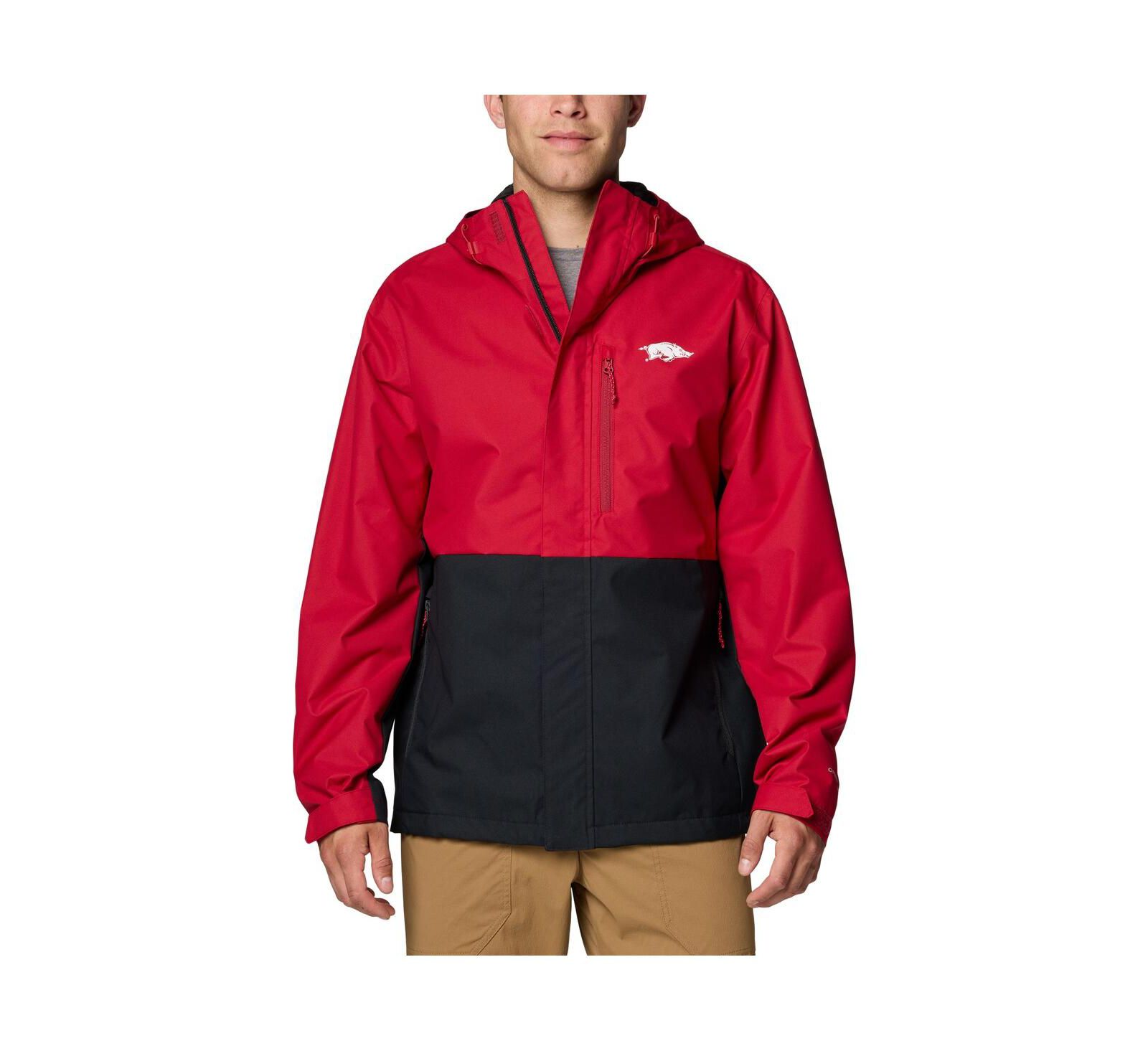 Columbia Men's Cardinal Arkansas Razorbacks Field Bound Omni-Tech Full-Zip Jacket