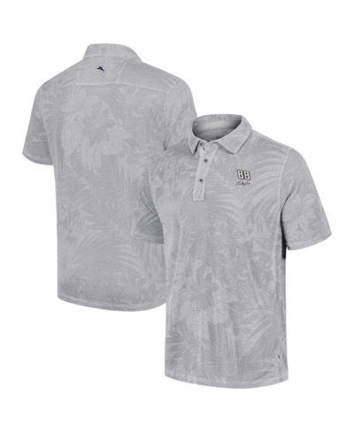 Tommy Bahama Men's Gray Dale Earnhardt Jr. Santiago Paradise Polo Shirt