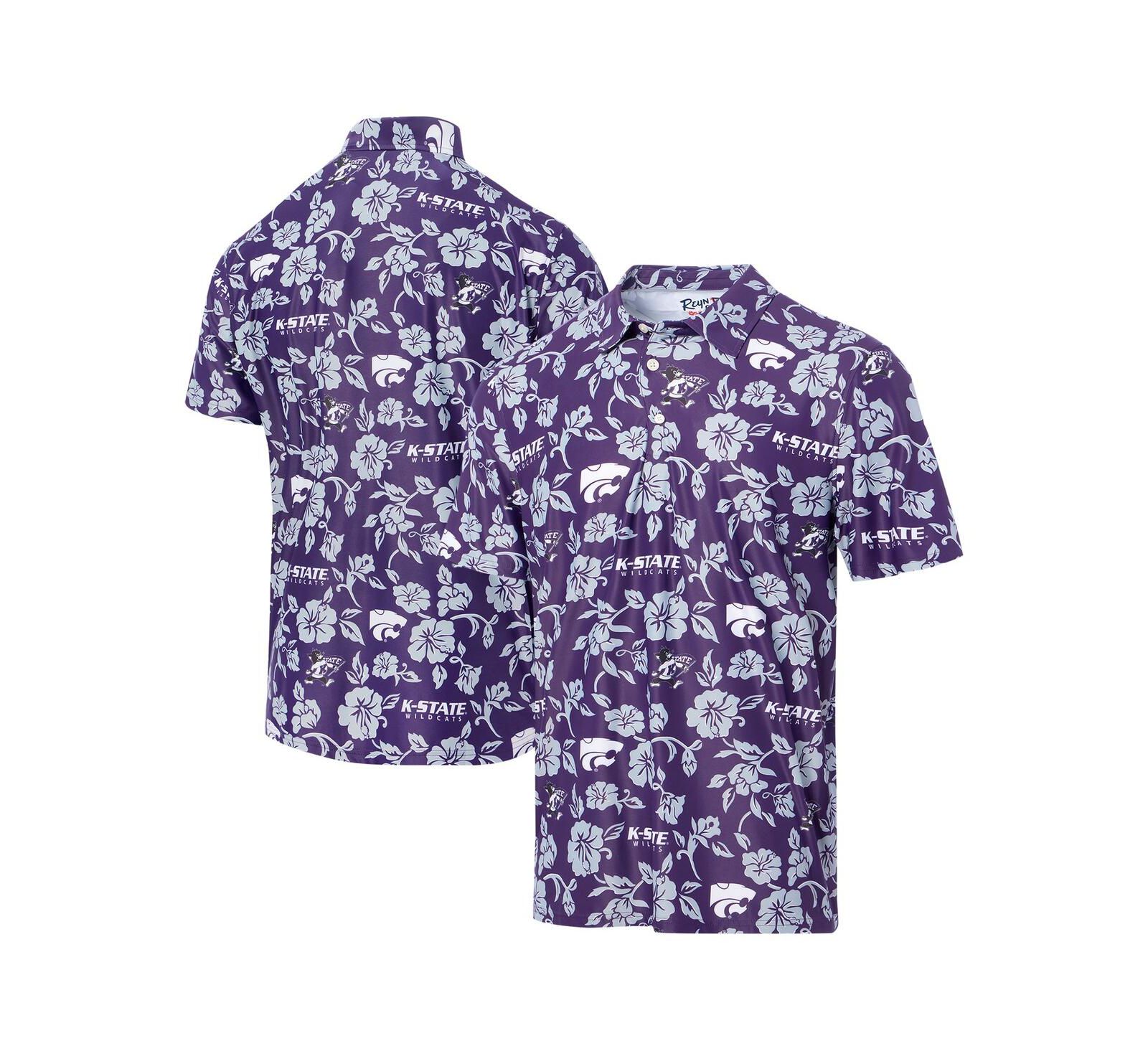 Reyn Spooner Men's Purple Kansas State Wildcats Performance Polo Shirt