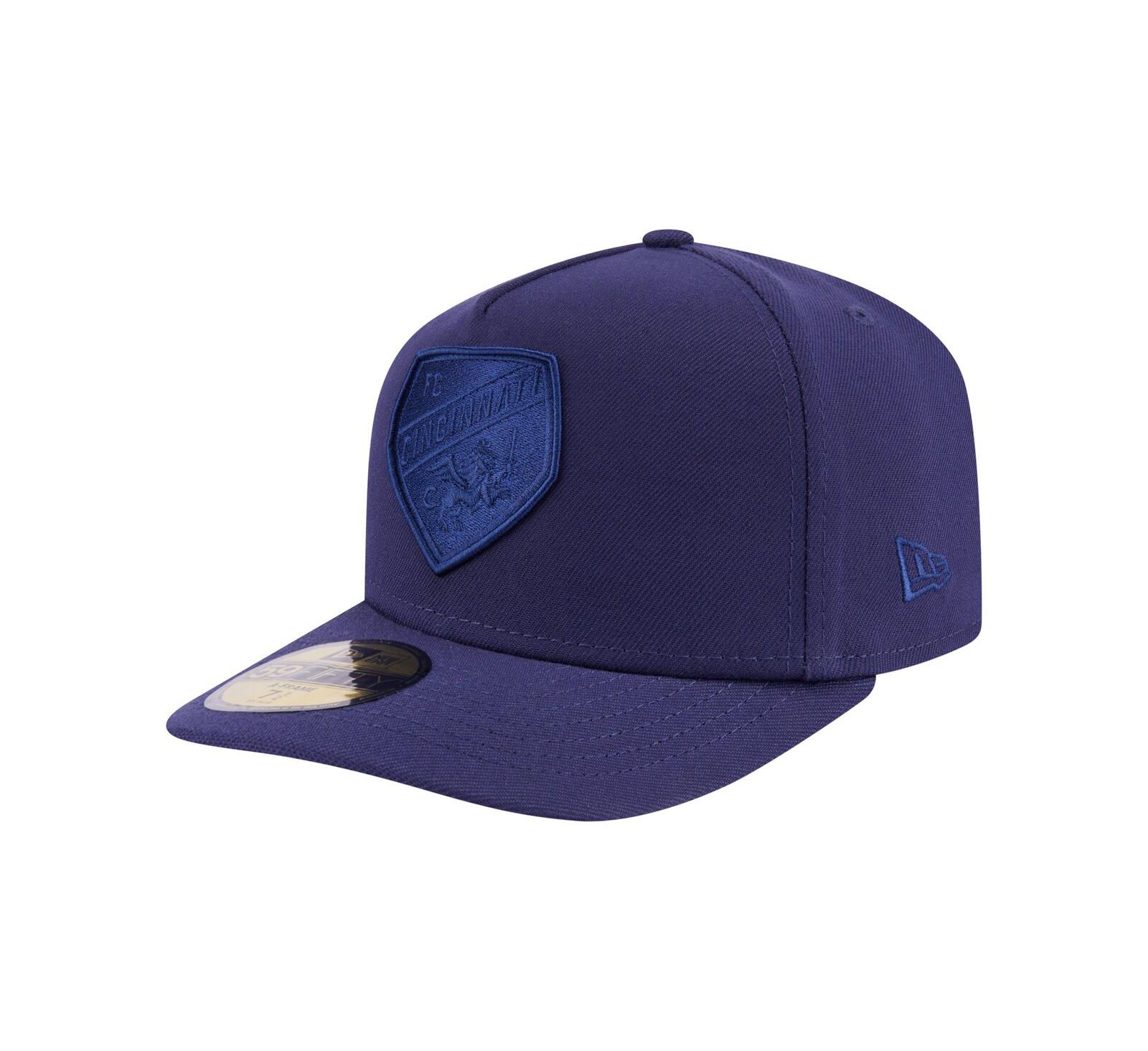 New Era Men's Navy FC Cincinnati Color Pack A-Frame 59FIFTY Fitted Hat