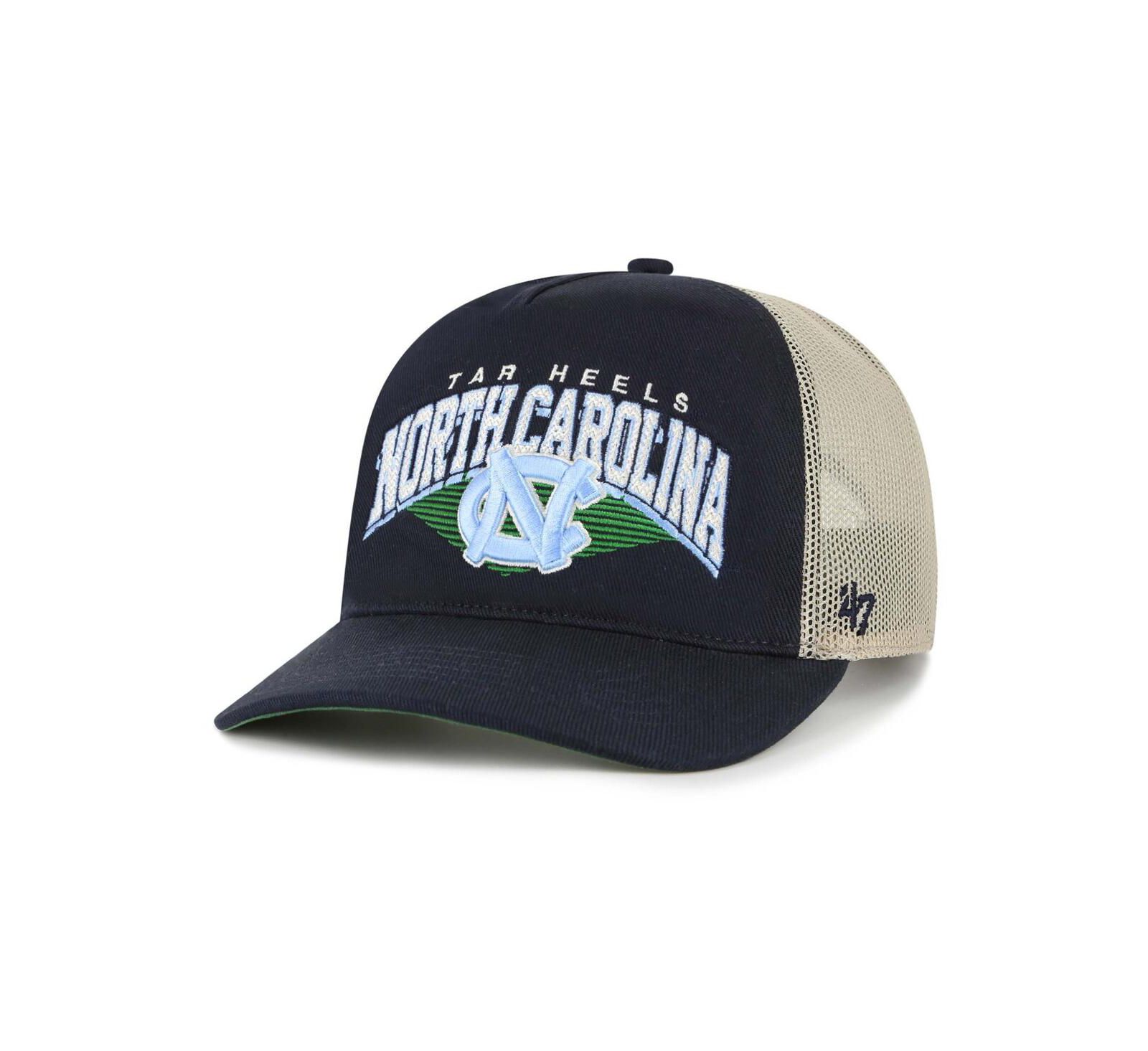 '47 Brand Men's Navy North Carolina Tar Heels Pomona Mesh Hitch Adjustable Trucker Hat