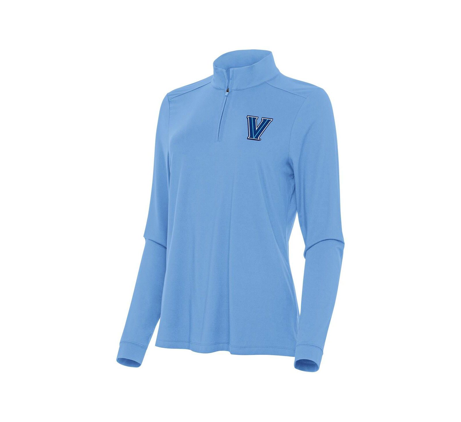 Antigua Женский топ Antigua Powder Blue Villanova Wildcats Intent Quarter-Zip