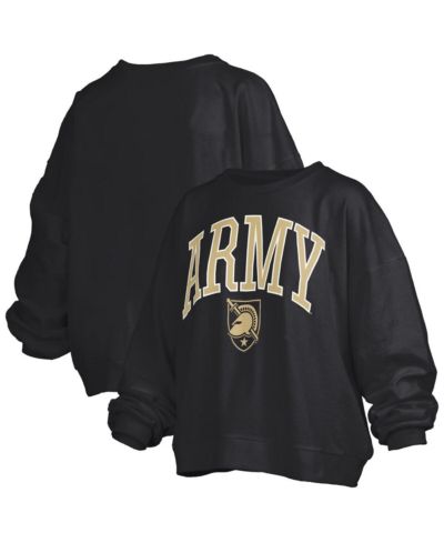 Женский черный оверсайз свитшот Pressbox Black Knights Janise Arch Over Logo