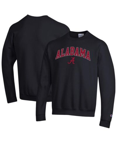 Мужской свитшот Champion Black Alabama Crimson Tide Logo