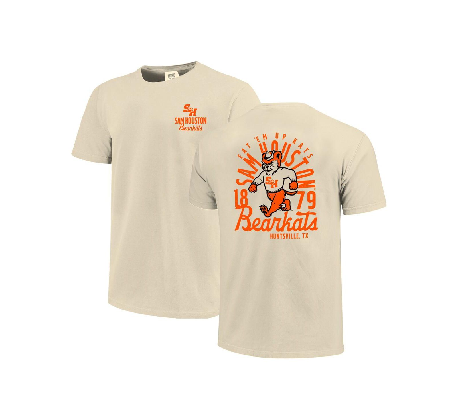 Мужская футболка Image One Sam Houston State Bearkats Comfort Colors Mascot Overlay