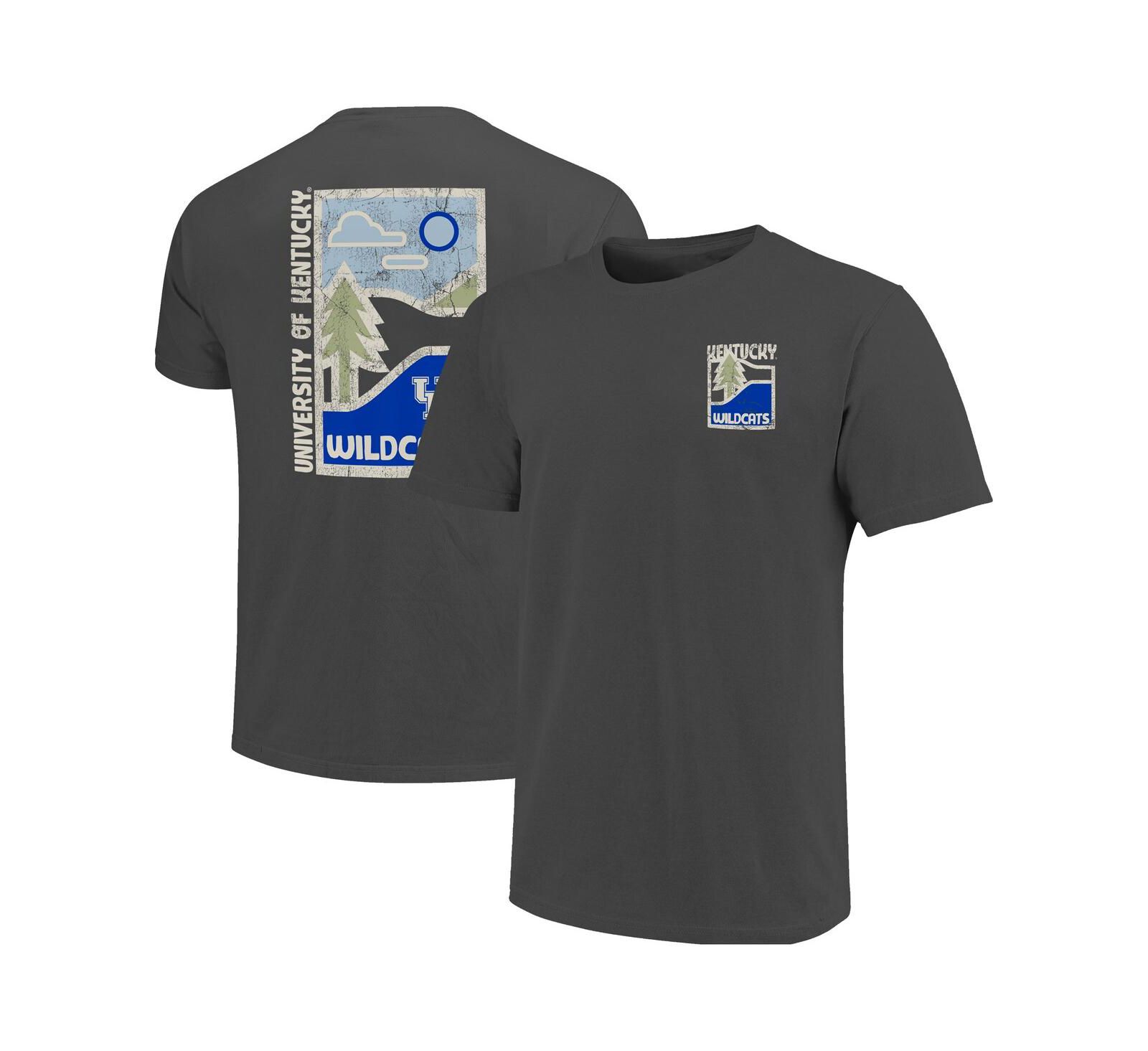 Мужская футболка Image One Graphite Kentucky Wildcats Comfort Colors с графикой