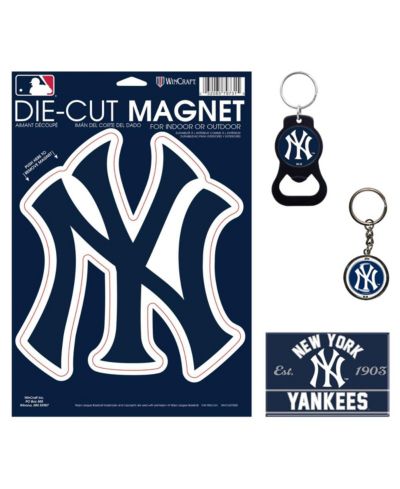 Wincraft набор из 4 брелоков и магнитов New York Yankees