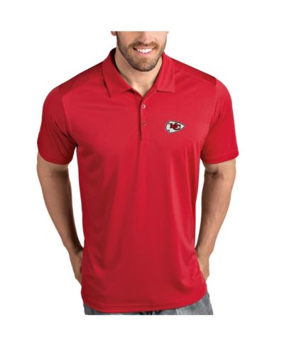 Antigua Men's Red Kansas City Chiefs Tribute Polo Shirt