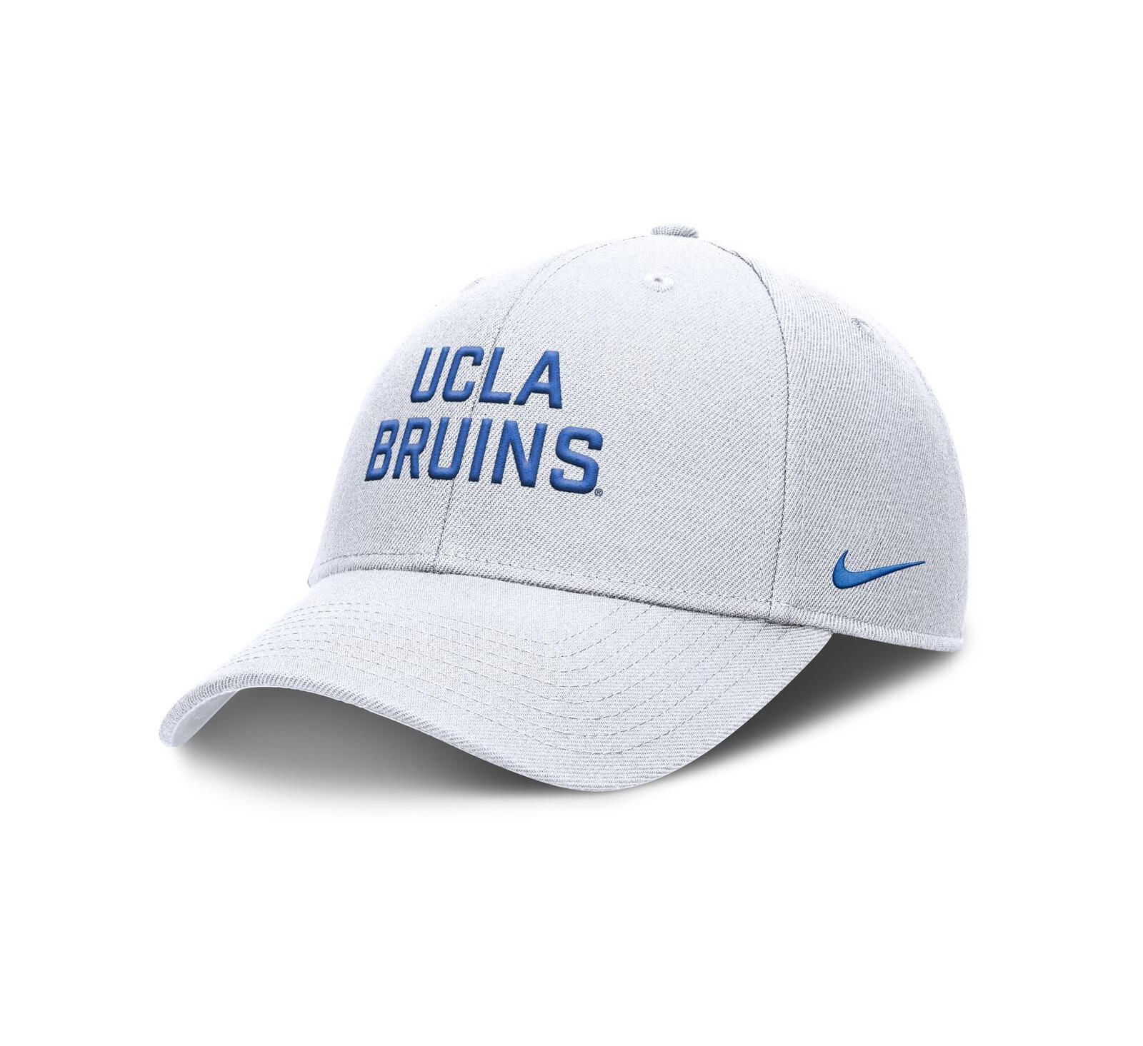 Мужская кепка Nike White UCLA Bruins Rise Practice Adjustable Trucker