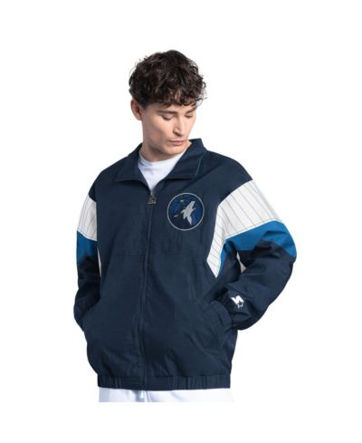 Мужская куртка на молнии Starter Minnesota Timberwolves Navy