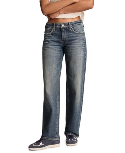 Lucky Brand Women's The Baggy Low-Rise Jeans