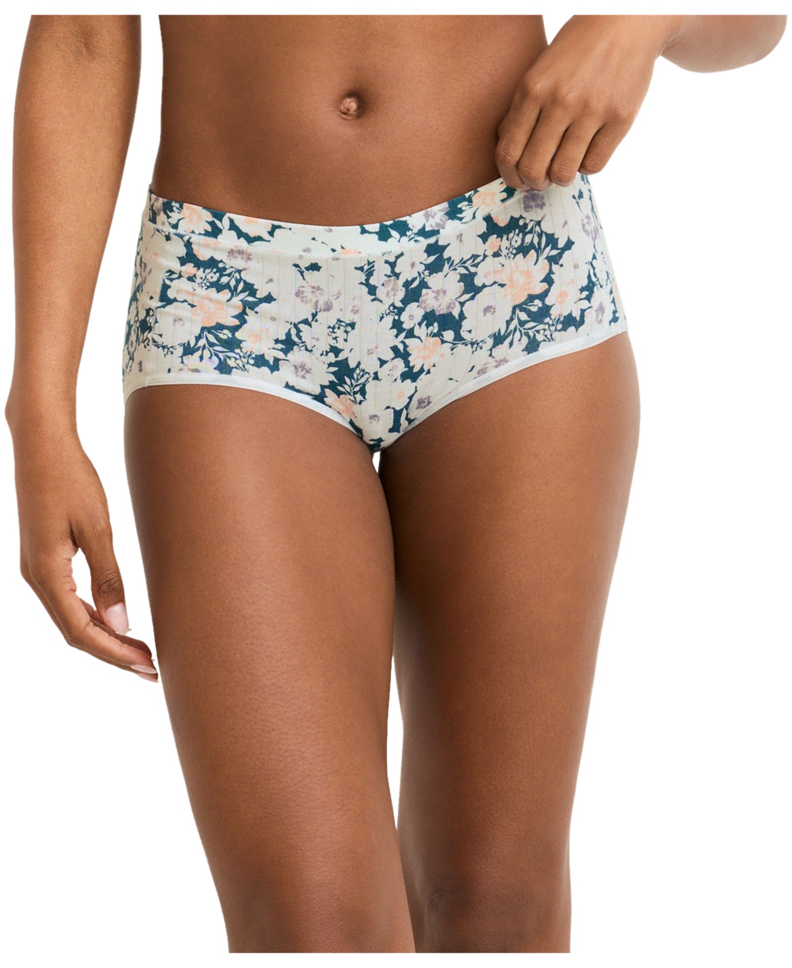 Jockey Women's Moderate Coverage 3-Pack Soft Touch Breathe Hipster Panty