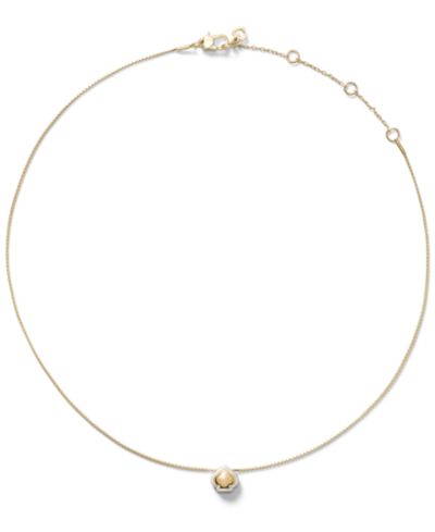 Подвеска kate spade new york Two-Tone Sculpted Spade Mini