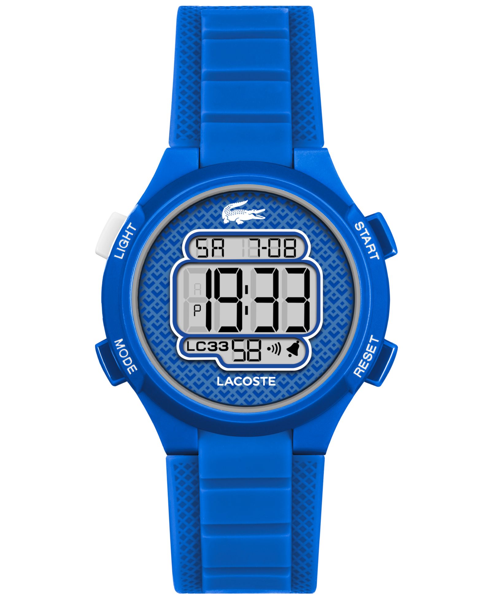 Часы Lacoste Kid's LC33 Blue Silicone Strap, 32.6mm