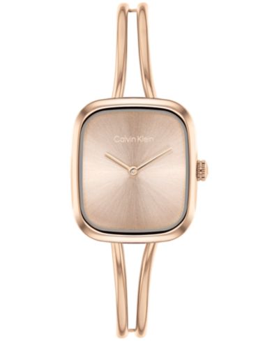 Calvin Klein Женские часы CK Adore Rose Gold Stainless Steel Bangle 20.8mm