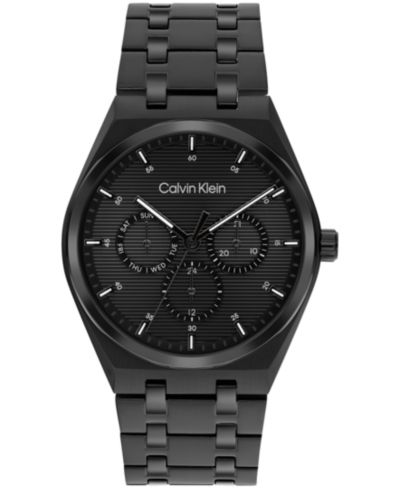 Мужские часы Calvin Klein Men's CK Motion Black IP Stainless Steel 39mm