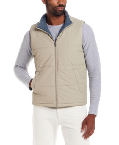 Weatherproof Vintage Men's Matte Full-Zip Puffer Vest