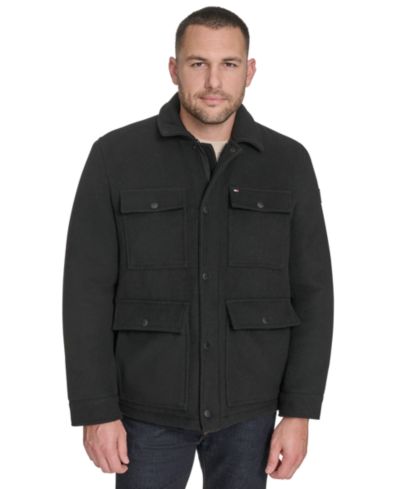 Мужская полевая куртка Tommy Hilfiger из смесовой шерсти