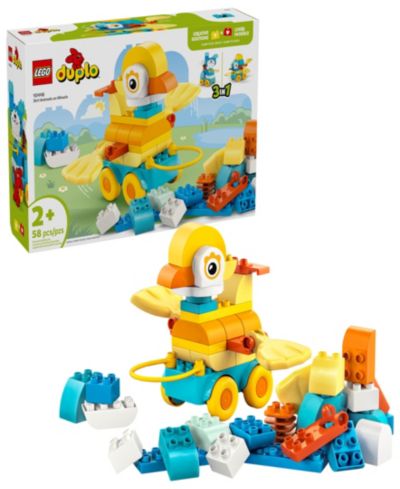 LEGO® DUPLO Town 3 in1 Animals on Wheels 10448 конструктор, 58 деталей