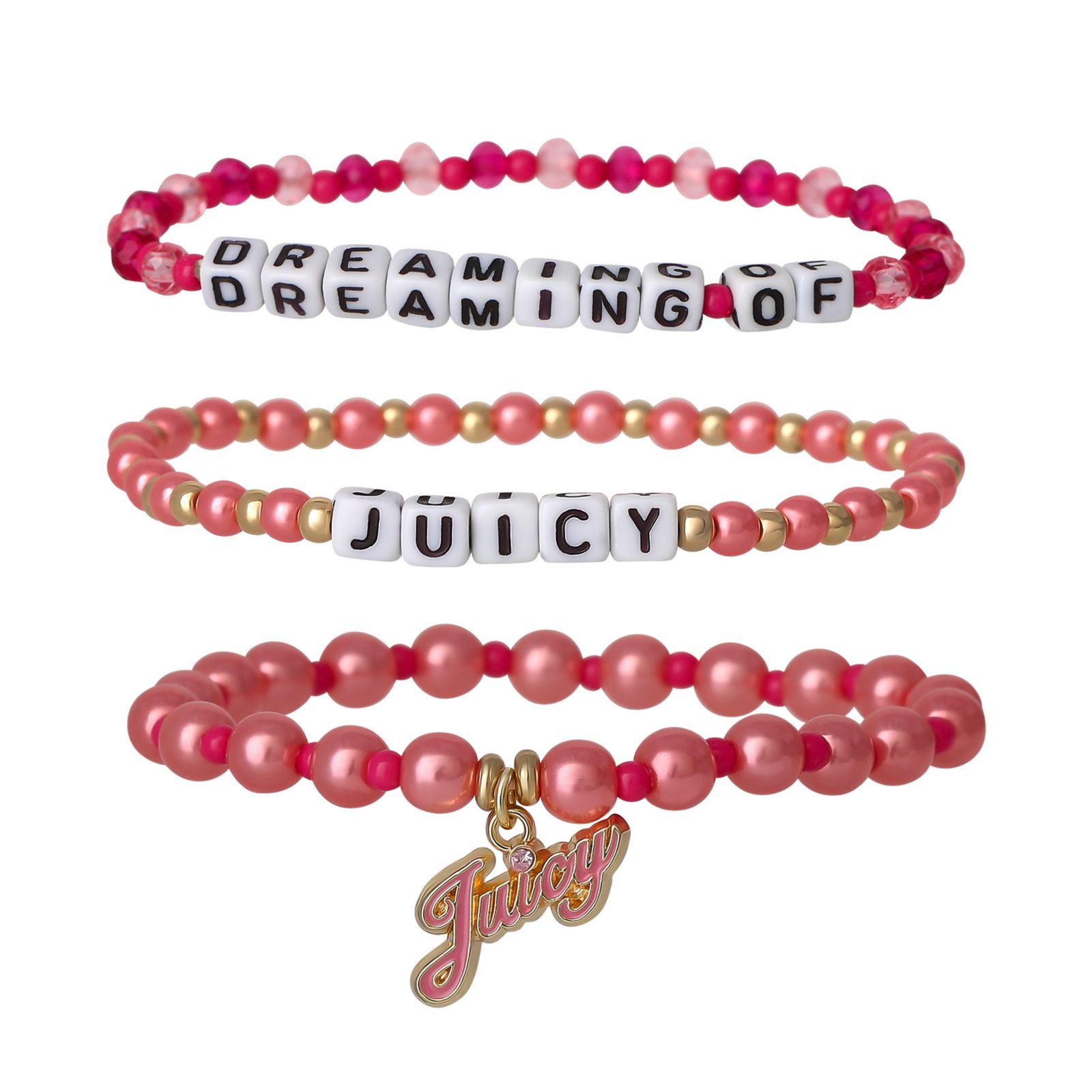 Набор украшений Juicy Couture Kids Dreaming of Juicy 3 предмета с бисером
