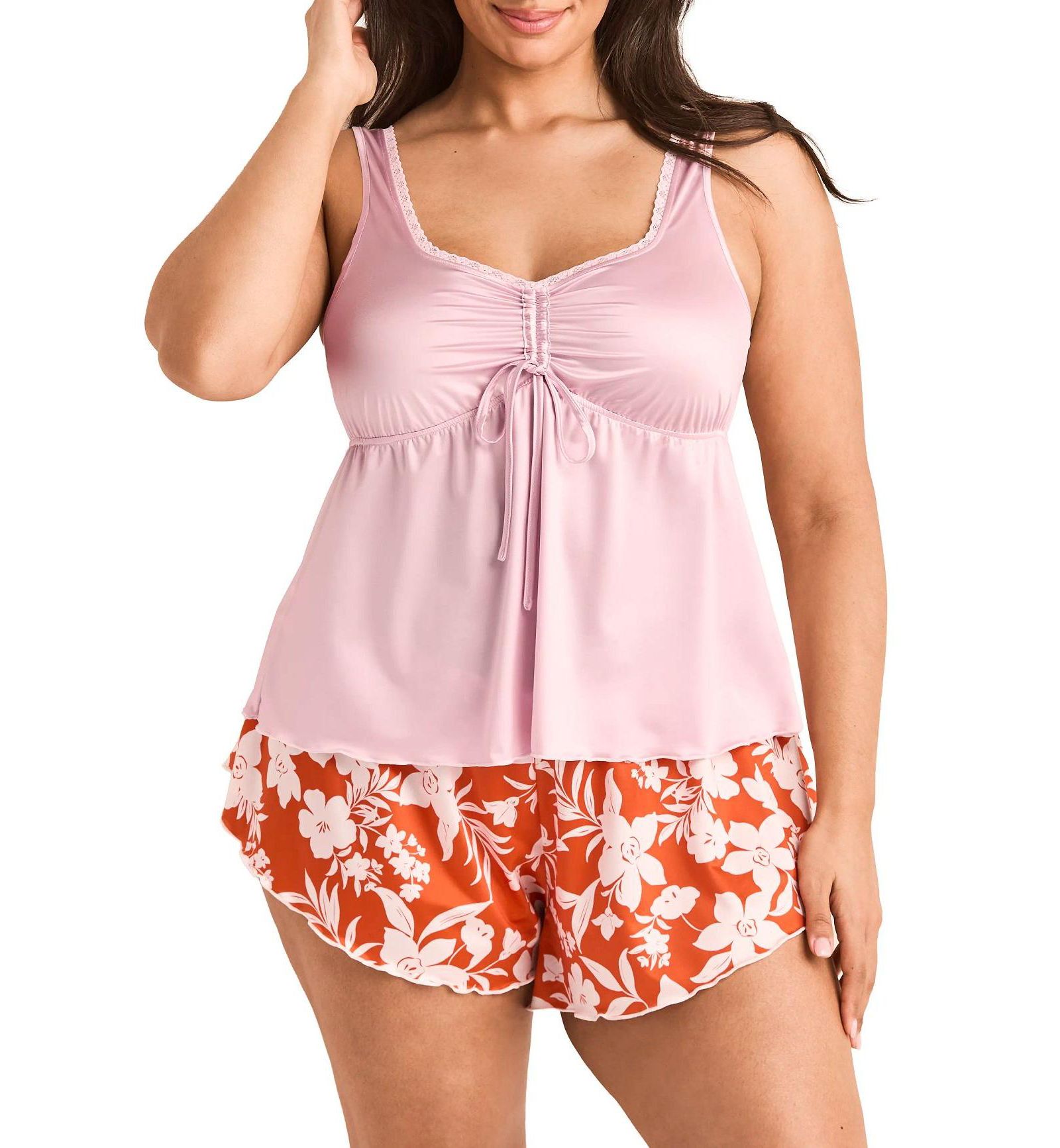 Adore Me комплект из топа-майки и шорт Lavern Plus Size
