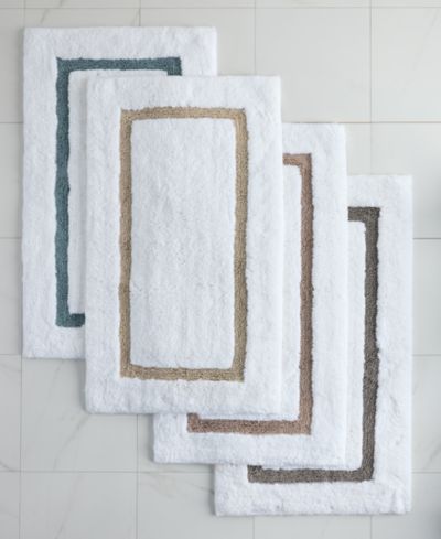 Хлопковый коврик для ванной Hotel Collection Linea, 20" x 34"