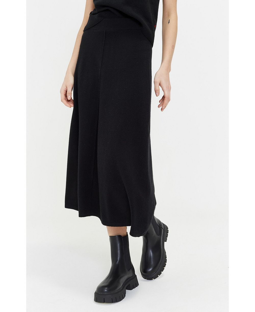 Chinti & Parker Women's Chinti and Parker Wool Cashmere Midi Skirt
