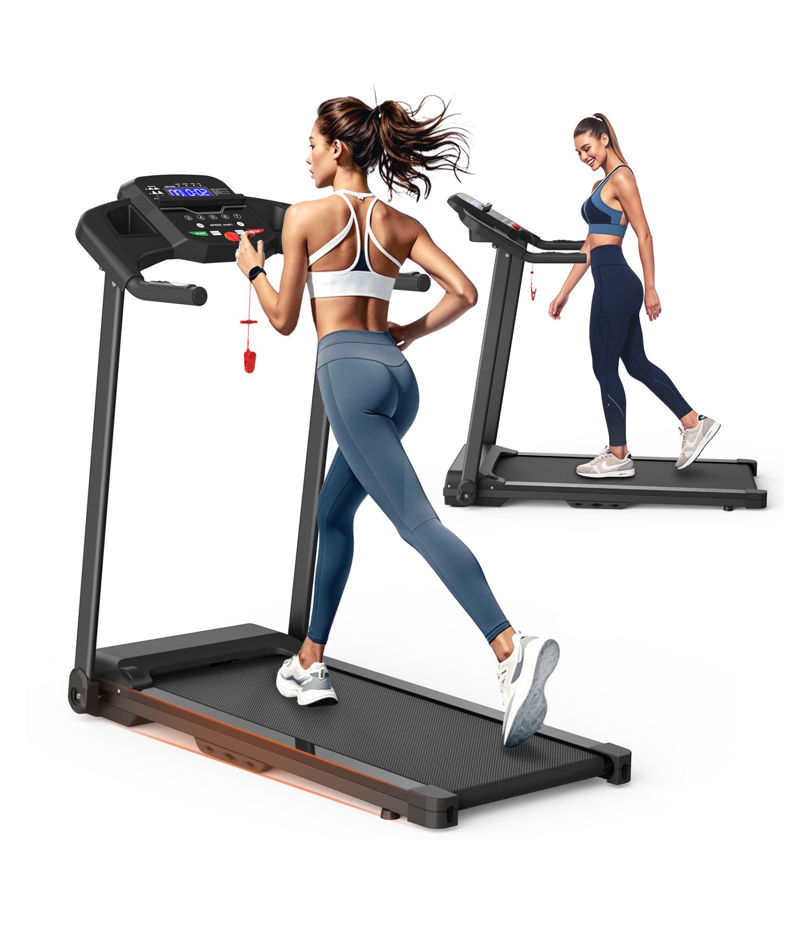 Streamdale Furniture Foldable Treadmill 2.5HP Home Gym