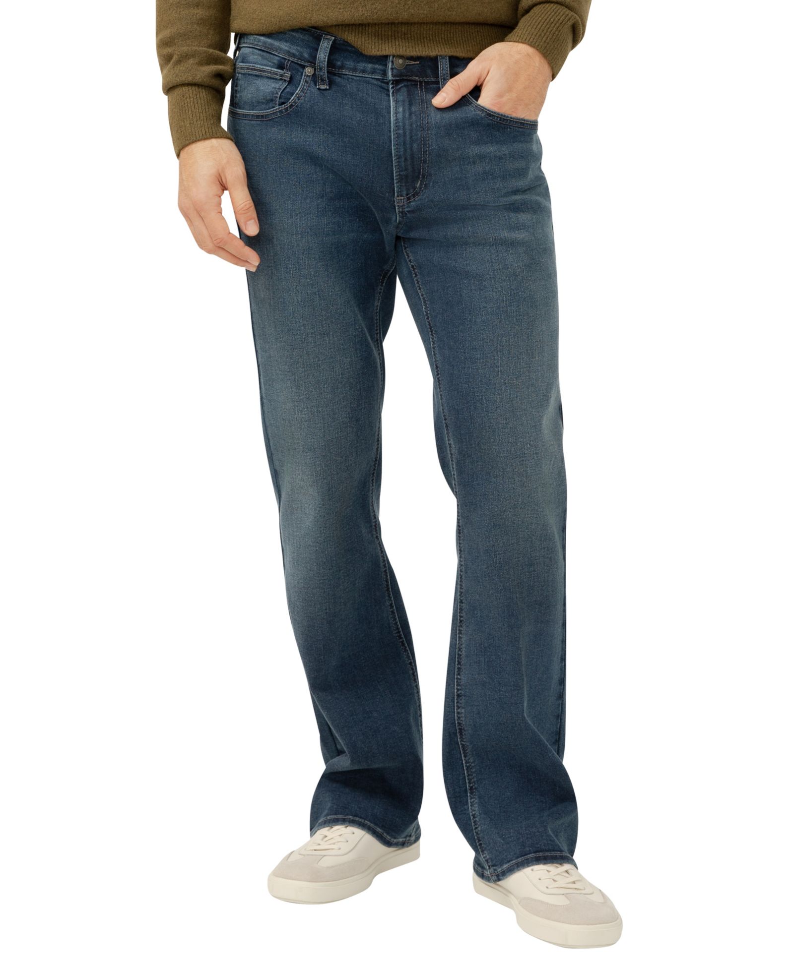 Silver Jeans Co. Men's Zac Relaxed Fit Straight Leg Jeans