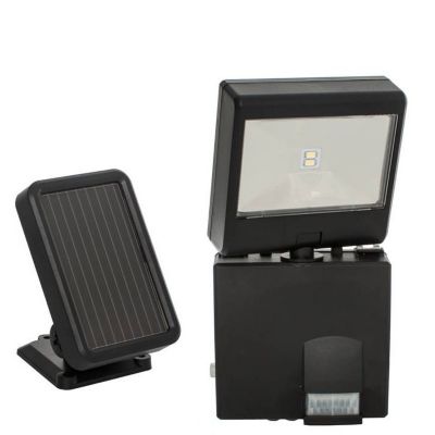 MAXSA Innovations Solar-Powered LED Security Spotlight