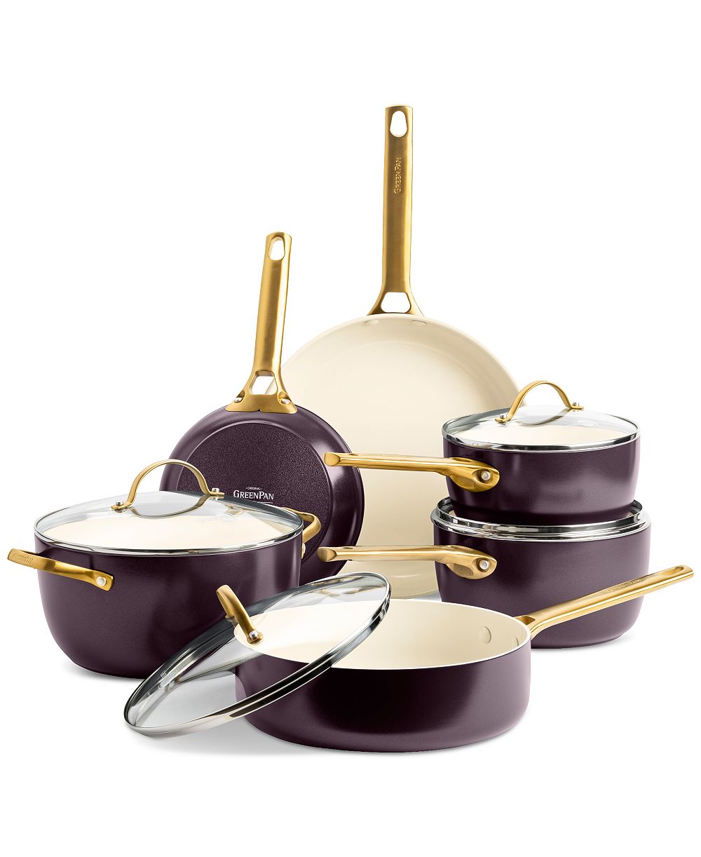 GreenPan Reserve Healthy Ceramic Nonstick Cookware Set, 10 Piece